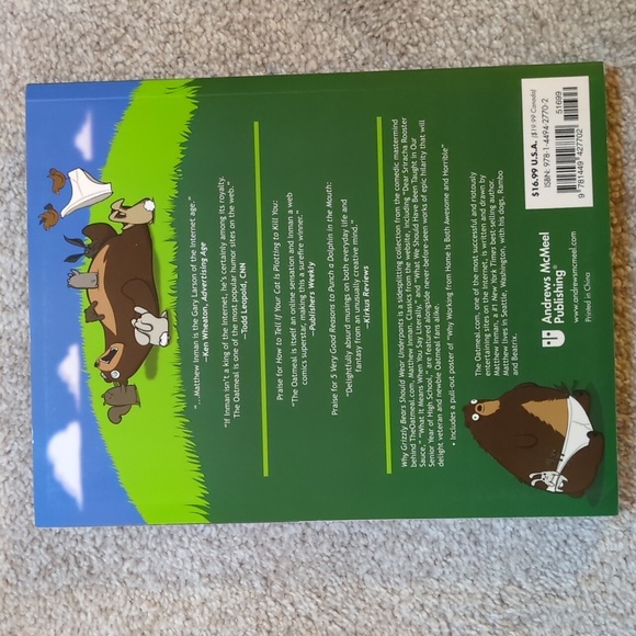 Why Grizzly Bears Should Wear Underpants Book by Matthew Inman from The Oatmeal - Picture 3 of 8